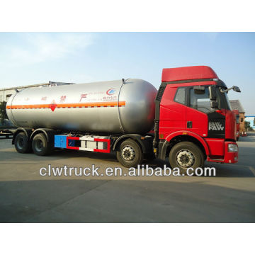 Jiefang 8x4 Q345R 34.5cbm camión de gas propano, lpg camión cisterna